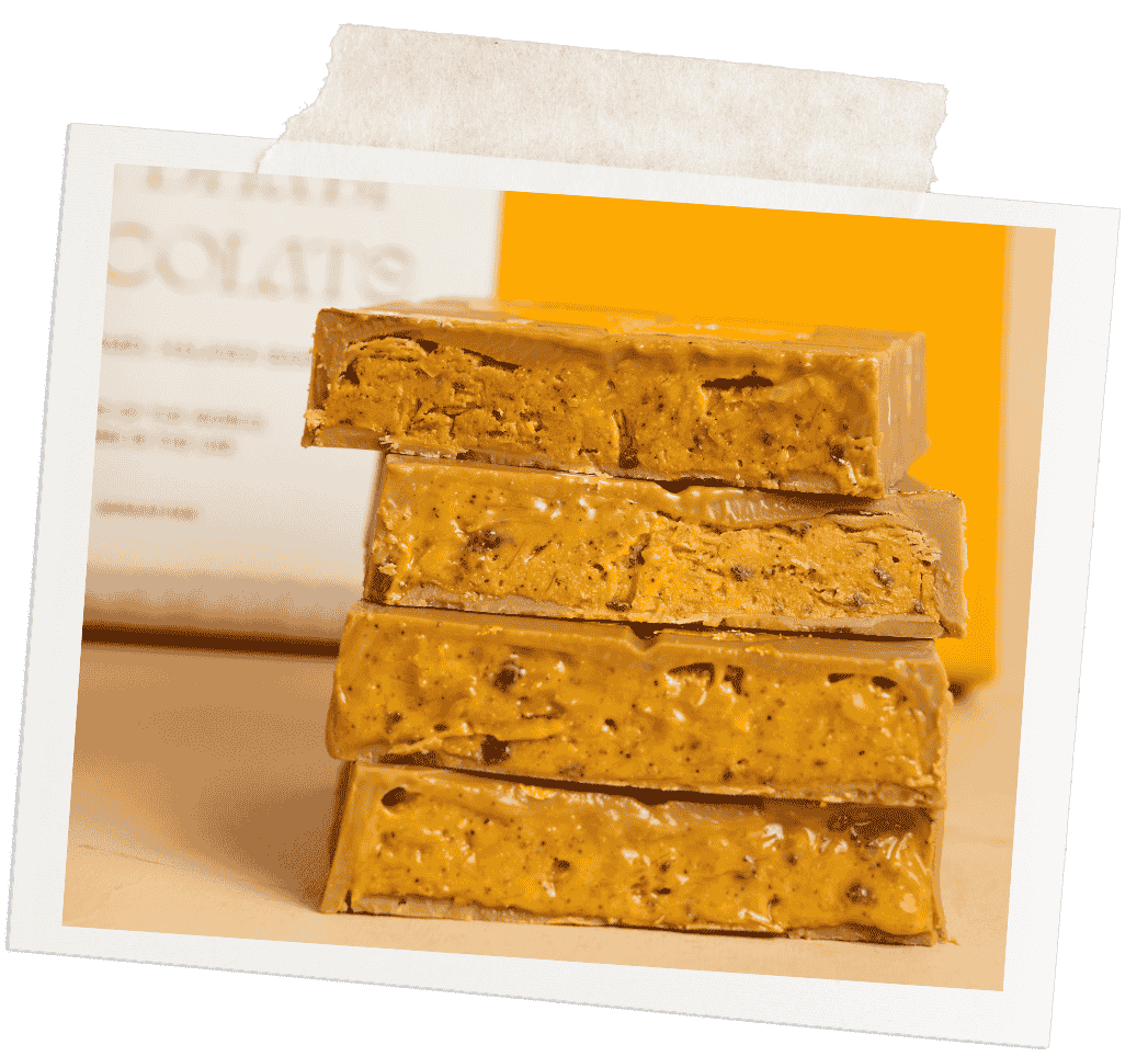 Abu Dhabi Chocolate – Salted Caramel Halawa (200g) — detail 3